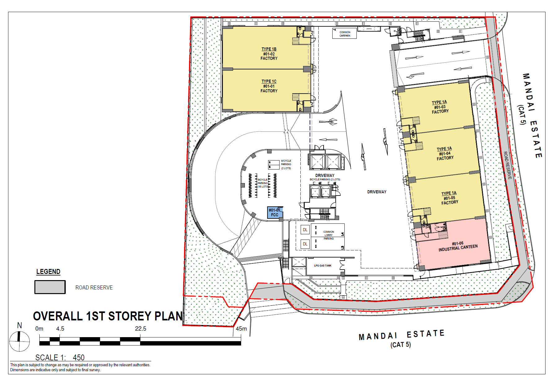 Keystone @ Mandai 1 Bedroom Floor Plan 1